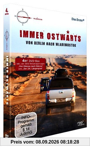 Immer Ostwärts - Von Berlin nach Wladiwostok [4 DVDs]