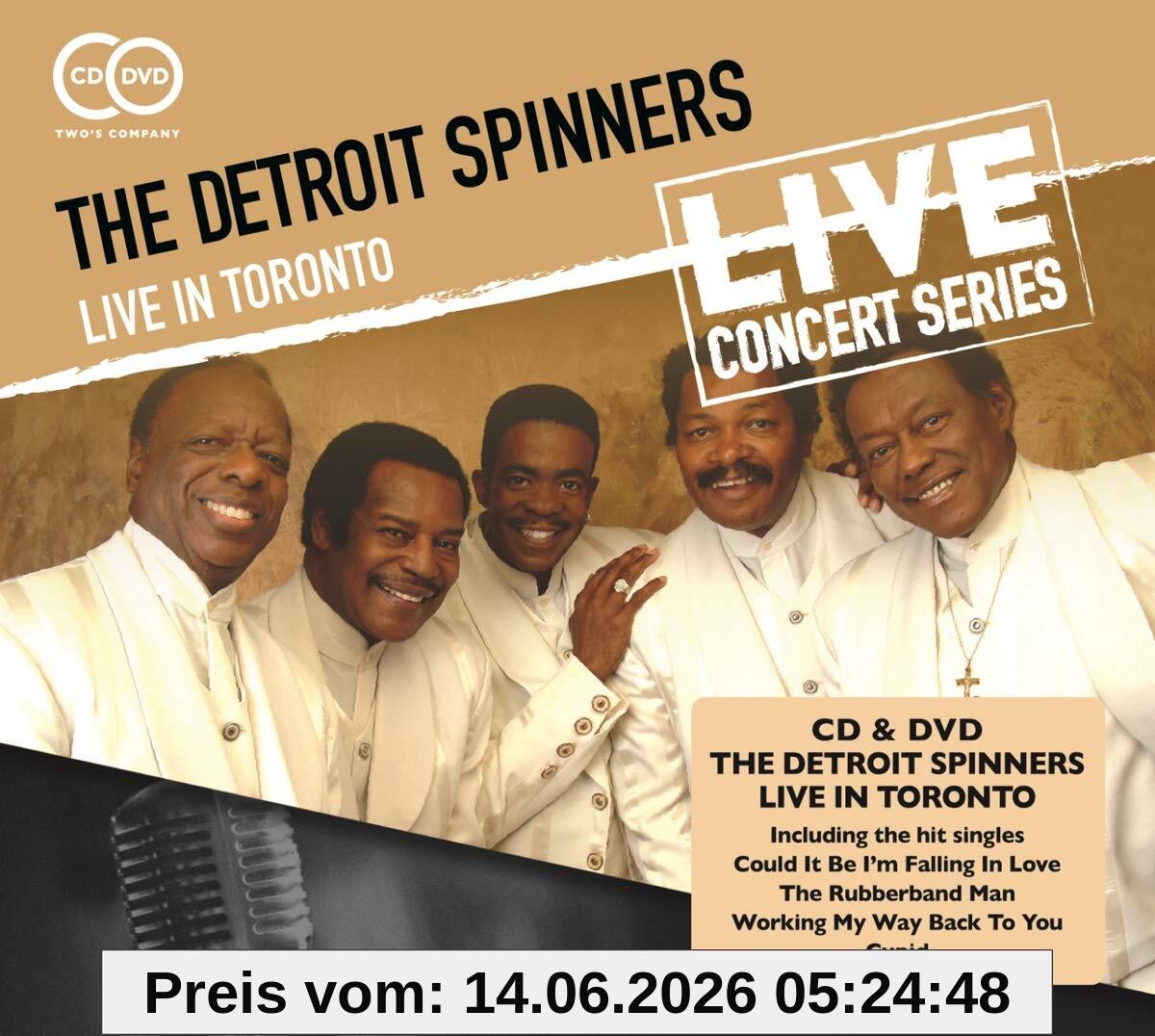 Detroit Spinners Live In Toronto-Cd+Dvd-