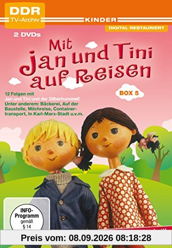 Mit Jan und Tini auf Reisen Box 5 (DDR-TV-Archiv) [2 DVDs]