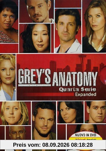 Grey's anatomy Stagione 04 [5 DVDs] [IT Import]