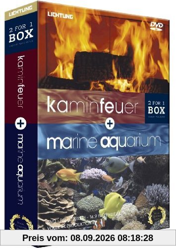 Kaminfeuer + Marine Aquarium (2 DVDs) [Special Collector's Edition]
