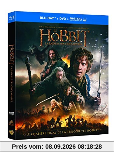 Le hobbit 3 : la bataille des cinq armées [Blu-ray] [FR Import]