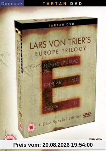 Lars Von Trier's Europe-Trilogy - Element Of Crime / Epidemic / Europa - Subtitled [Dvd] [Uk Import]