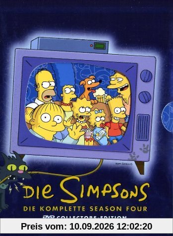 Die Simpsons - Die komplette Season 4 (Collector's Edition, 4 DVDs)