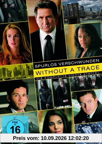 Without a Trace - Spurlos verschwunden: Die komplette vierte Staffel (3 DVDs)