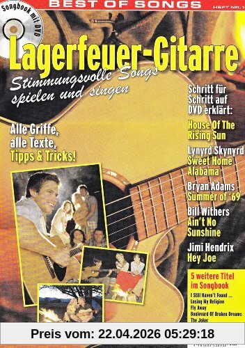 Lagerfeuer-Gitarre - Best of Songs  (+Begleitheft)