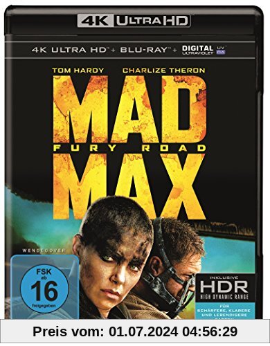 Mad Max: Fury Road (4K Ultra HD)  [Blu-ray]