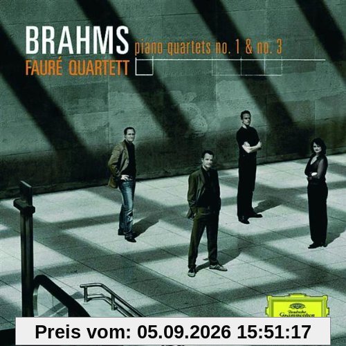 Faure Quartett: Brahms Klavierquartett 1 Op. 25 & Op. 3