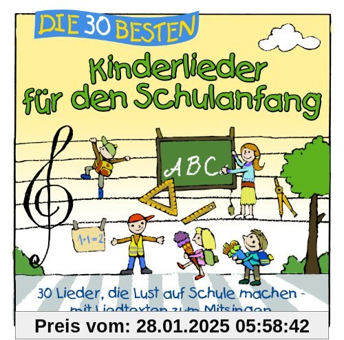 Die 30 besten Kinderlieder für den Schulanfang