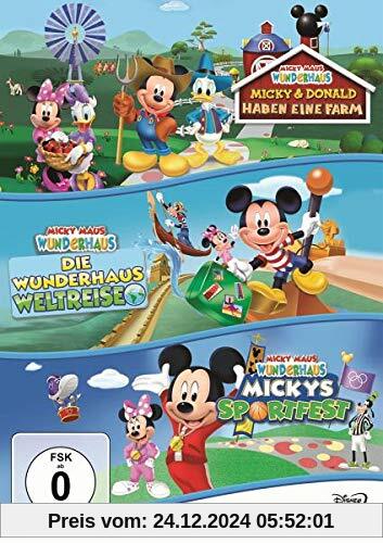 Micky Maus Wunderhaus - Sportfest/Weltreise/Farm (Dreierpack) [3 DVDs]