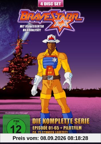 Bravestarr - Die komplette Serie (Episoden 1-65 + Pilotfilm) [4 DVDs]