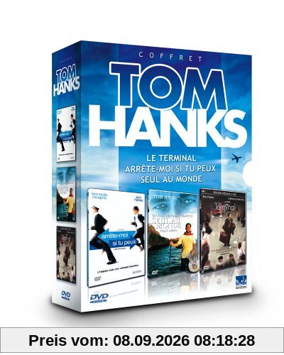 Coffret Tom Hanks 3 DVD : Arrête-moi si tu peux / Seul au monde / Le Terminal