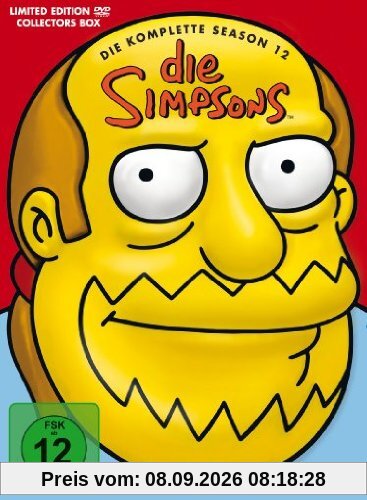 The Simpsons - Die komplette Season 12 (Tiefziehbox, Collector's Edition, 4 DVDs)
