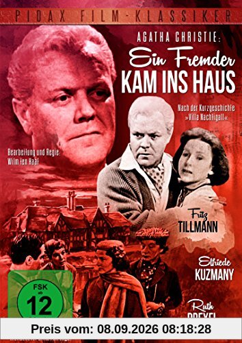 Agatha Christie: Ein Fremder kam ins Haus / Packender Psychokrimi nach dem Roman Villa Nachtigall von Agatha Christie (Pidax Film-Klassiker)