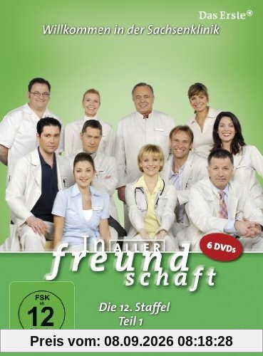 In aller Freundschaft - Die 12. Staffel, Teil 1, 24 Folgen [6 DVDs]