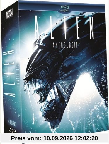 Alien anthologie : alien 1 ; alien 2 : aliens le retour ; alien 3 ; alien 4 : alien, la résurrection [Blu-ray] [FR Import]