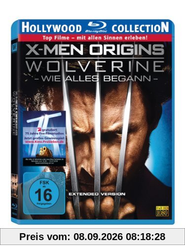 X-Men Origins: Wolverine - Wie Alles Begann (Extended Version) [Blu-ray]