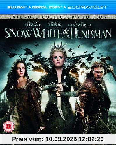 Snow White and the Huntsman (Blu-ray + Digital Copy + UV Copy) [2012] [Region Free] [UK Import]