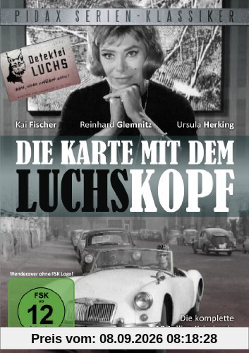 Pidax Serien-Klassiker: Die Karte mit dem Luchskopf - Die komplette 13-teilige Krimiserie (2 DVDs)