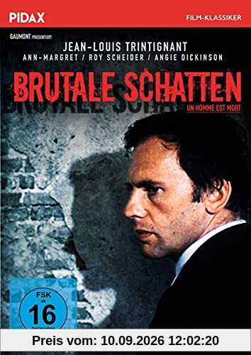 Brutale Schatten (Un homme est mort) / Spannender Thriller mit Starbesetzung (Pidax Film-Klassiker)