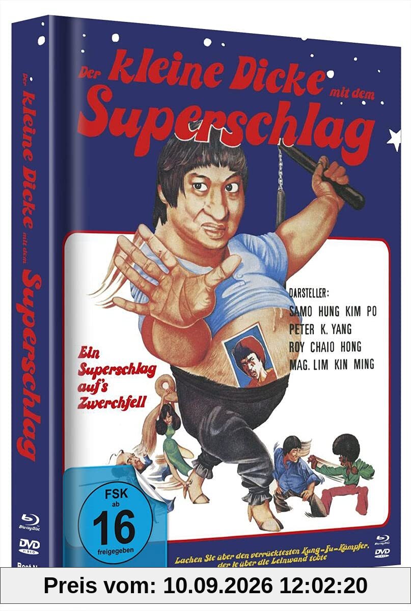 Der Kleine Dicke mit dem Superschlag – Limited Mediabook – Cover B [Blu-ray & DVD]