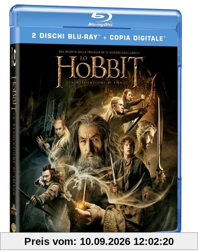 Lo Hobbit - La desolazione di Smaug [Blu-ray] [IT Import]