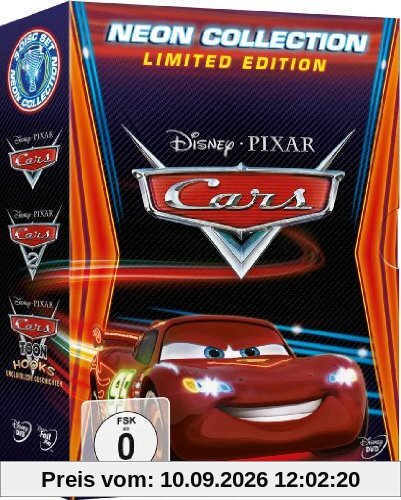 Cars/Cars 2/Hooks unglaubliche Geschichten - Neon Collection [Limited Edition] [3 DVDs]