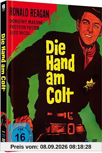 Die Hand am Colt - Limited Mediabook (Kinofassung von einem 2K-Master abgetastet, Blu-ray+DVD+Booklet)