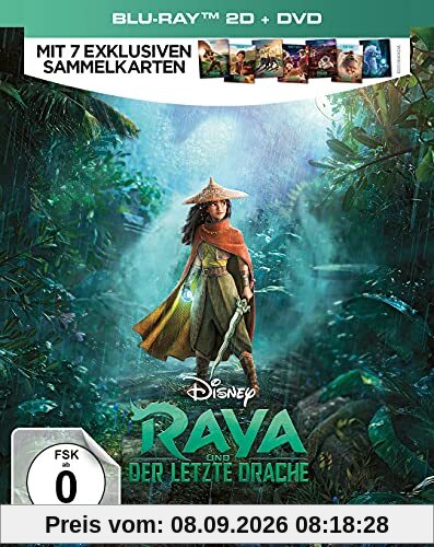 Raya und der letzte Drache (BD+DVD Deluxe Set) [Blu-ray]