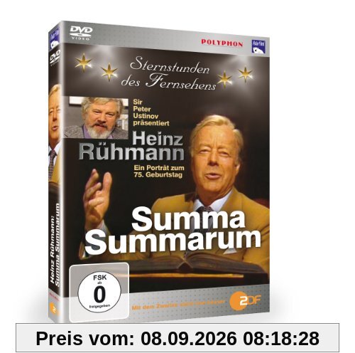 Heinz Rühmann: Summa Summarum - Ein Porträt zum 75. Geburtstag