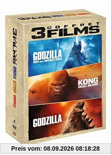 Godzilla + Godzilla : Roi des Monstres + Kong : Skull Island