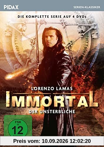 Immortal - Der Unsterbliche / Die komplette 22-teilige Fantasyserie mit Lorenzo Lamas (Pidax Serien-Klassiker) [4 DVDs]