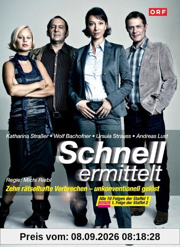 Schnell ermittelt - Gesamtbox: 1. Staffel - Folge 1-10 [4 DVDs]