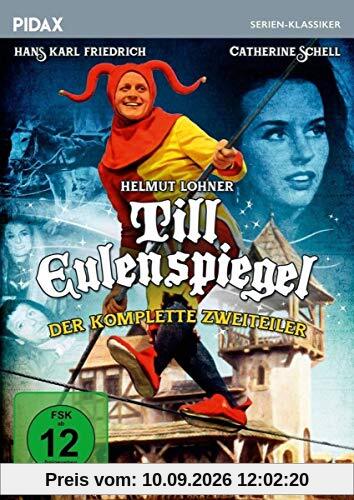 Till Eulenspiegel / Der komplette Zweiteiler mit Helmut Lohner (Pidax Serien-Klassiker) [2 DVDs]