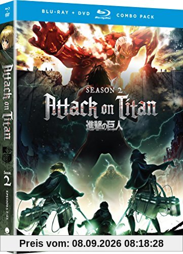 ATTACK ON TITAN: SEASON TWO - ATTACK ON TITAN: SEASON TWO (4 Blu-ray)