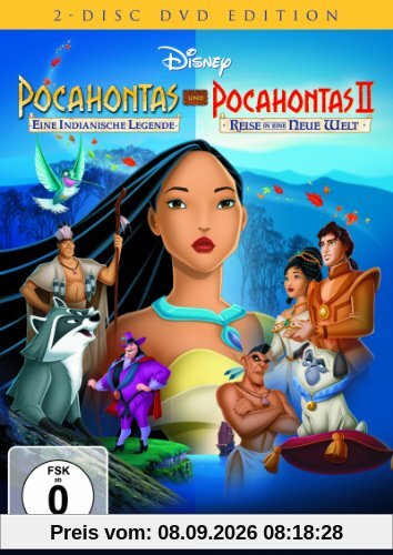 Pocahontas / Pocahontas 2 - Reise in eine neue Welt [2 DVDs]