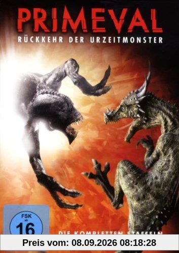 Primeval: Rückkehr der Urzeitmonster - Staffel 1-3 (7 DVDs)