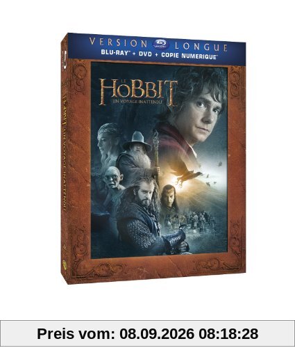 Le hobbit 1 : un voyage inattendu [Blu-ray] [FR Import]