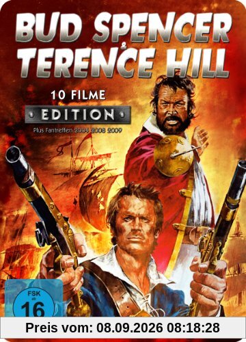 Bud Spencer & Terence Hill - 10 Filme Edition - Metal-Pack [4 DVDs]