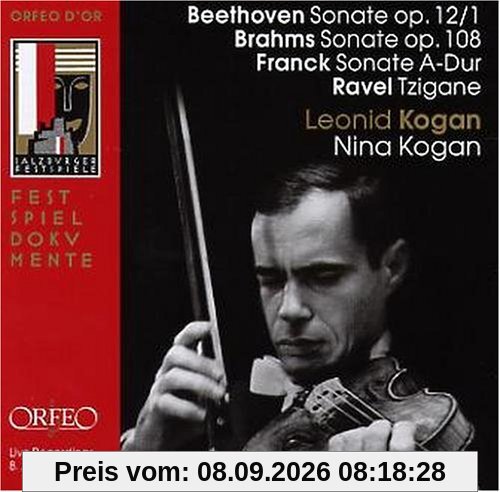 Violinsonaten Op.12,1/Op.108/a-Dur/Tzigane