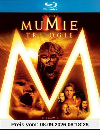 Die Mumie Trilogy: Die Mumie + Die Mumie kehrt zurück + Das Grabmal des Drachenkaisers [Blu-ray]