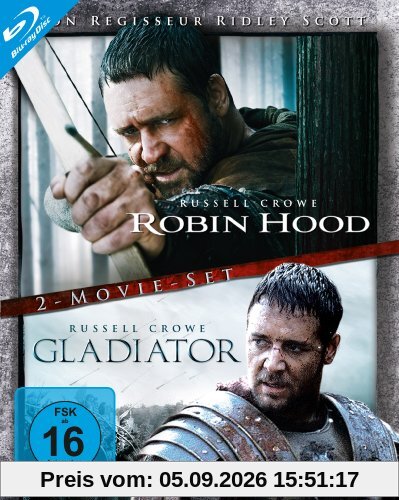 Robin Hood / Gladiator (Director's Cut / Extended Edition, 2 Discs) [Blu-ray]