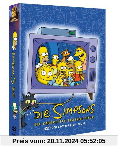 Die Simpsons - Die komplette Season 4 (Collector's Edition, 4 DVDs)