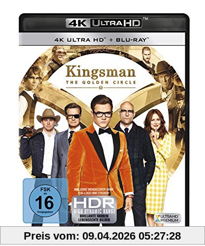 Kingsman - The Golden Circle (4K Ultra HD) [Blu-ray]