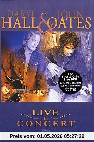Daryl Hall & John Oates - Live in Concert (+ Audio-CD)