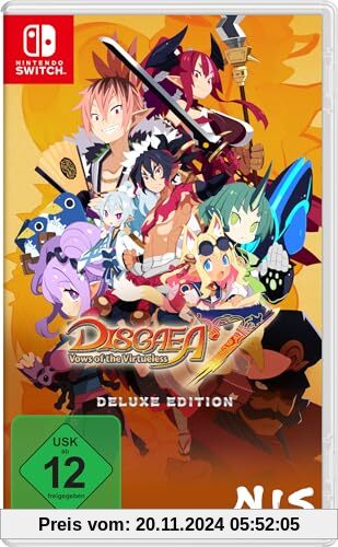 Disgaea 7: Vows of the Virtueless Deluxe Edition (Nintendo Switch)