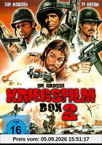 Die große Kriegsfilm Box, Vol. 2 [2 DVDs]