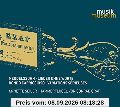 Mendelssohn: Lieder ohne Worte - Rondo Capriccioso - Variations Serieuses