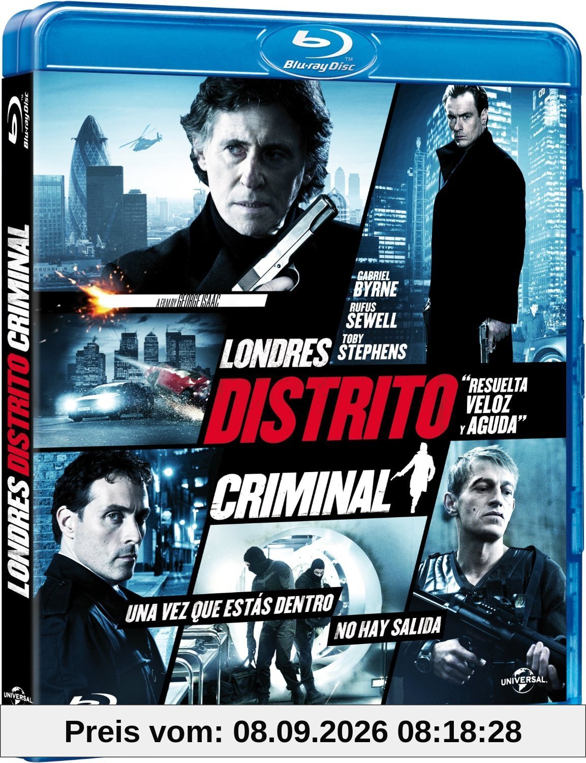 Londres: Distrito Criminal (Blu-Ray) (Import) (2013) Gabriel Byrne; Rufus Se