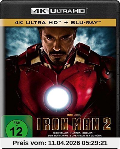 Iron Man 2  (4K Ultra HD) (+ Blu-ray)